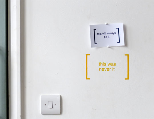 Philip Bradshaw, Installation view, This is it, All Trail 2017